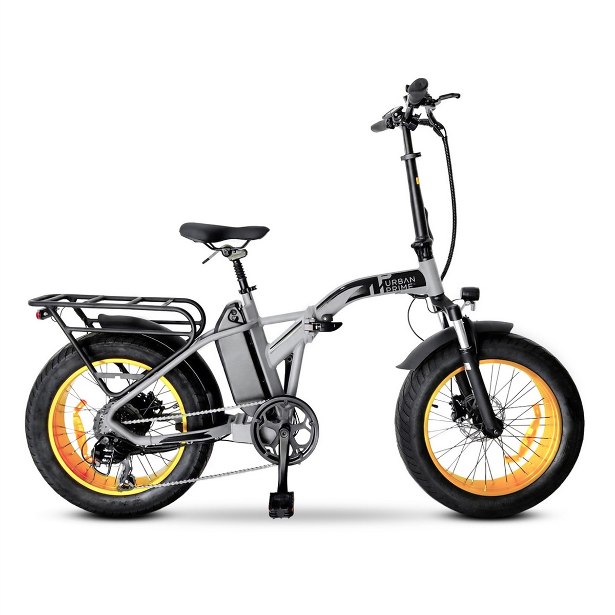 Foldable Fat Bike 20'' 7v 624Wh Madcat GT Gray One Size