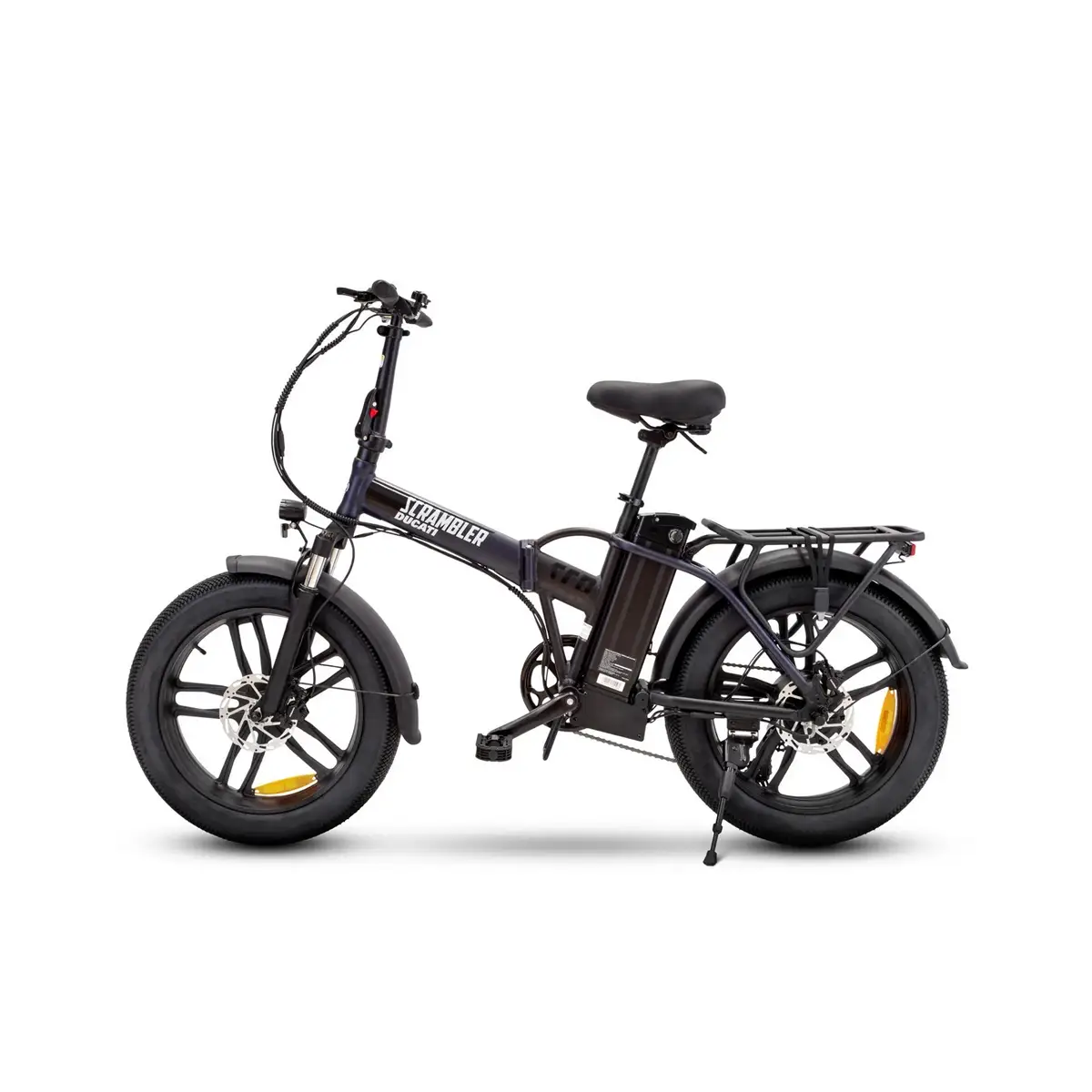 Bicicleta Dobrável Fat Bike Scrambler SCR-Z GT 20'' 7V 489Wh Preto Tamanho Único #3