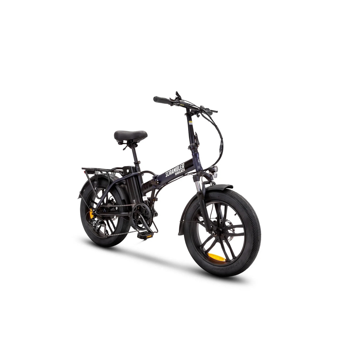 Bicicleta Dobrável Fat Bike Scrambler SCR-Z GT 20'' 7V 489Wh Preto Tamanho Único