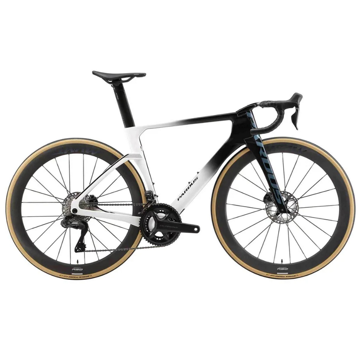 Aero Spark EVO 28'' Ultegra Di2 2x12v White/Black Size XL