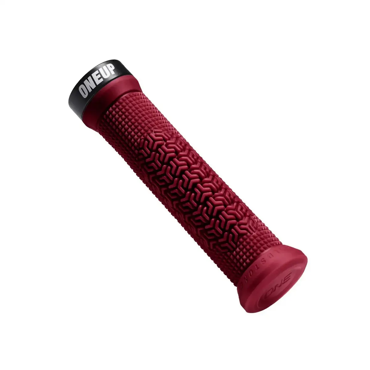 Par de Puños JG Lock-On 140mm Diámetro 30mm Rojo #1