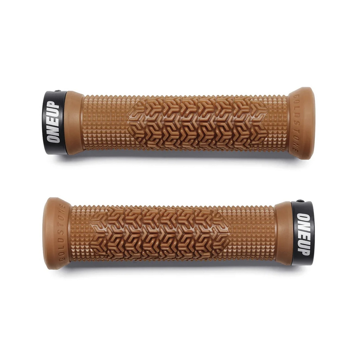 Paar Griffe JG Lock-On 140mm Durchmesser 30mm Braun