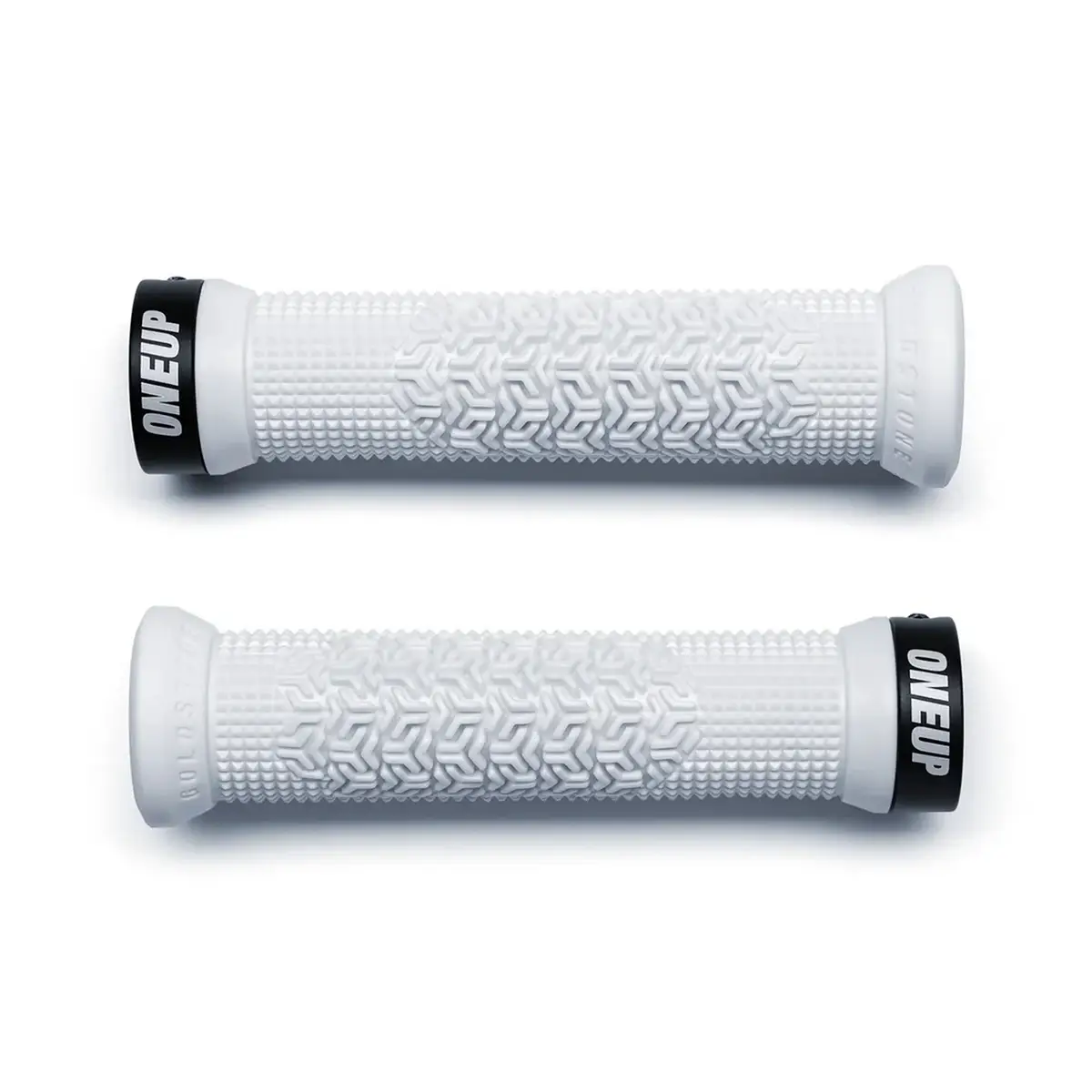Paar Griffe JG Lock-On 140mm Durchmesser 30mm Weiß - image