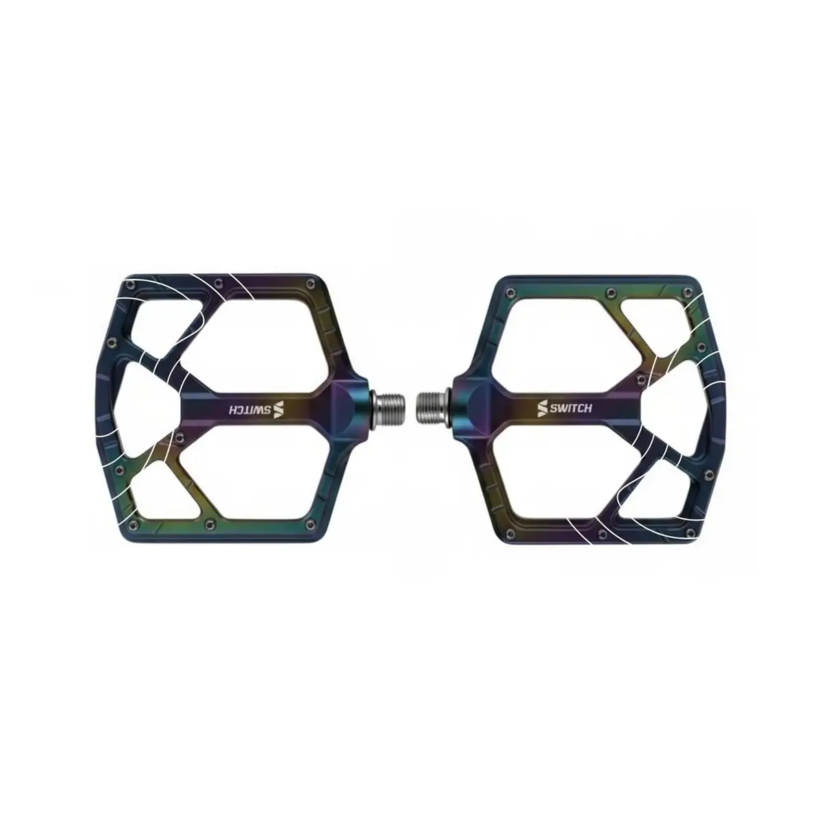 Coppia Pedali Flat Summit Oil Slick - image