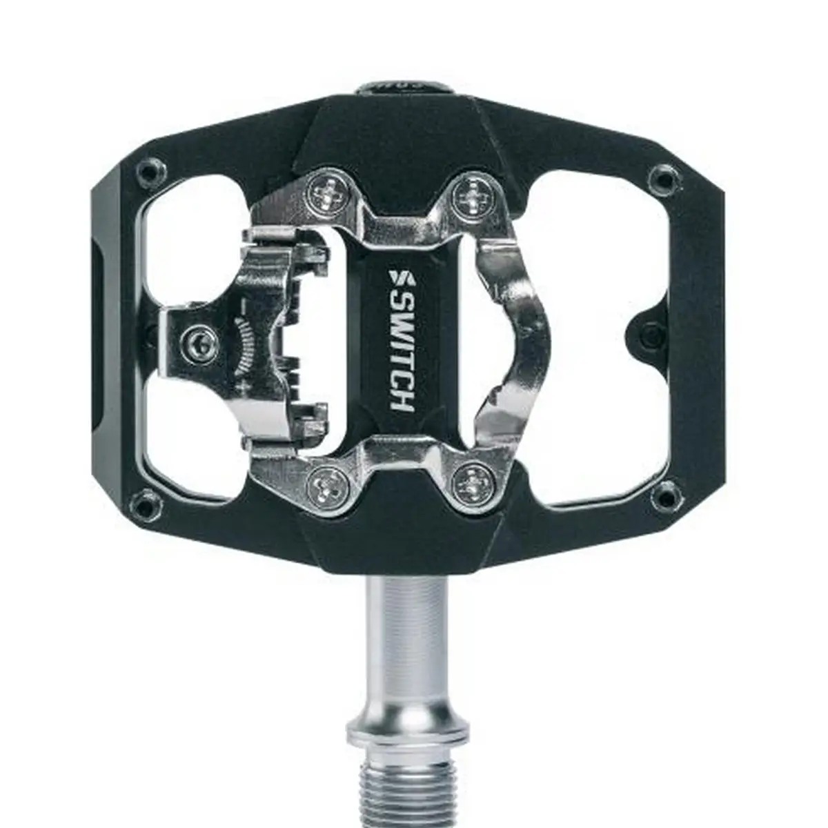 Par de Pedales MTB Crank Flip DUAL Aluminio Negro #1