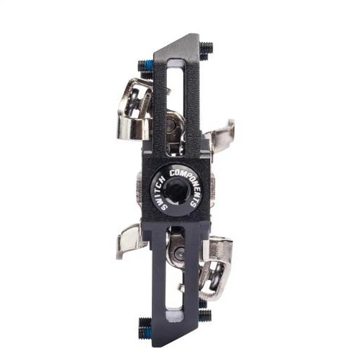 Par de Pedales MTB Crank Flip Clip Aluminio Negro #3