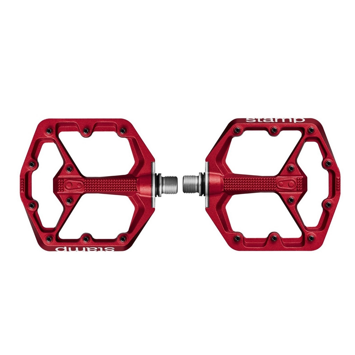 Coppia Pedali Stamp 7 Small Rosso