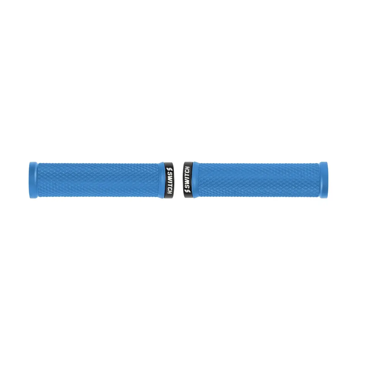 Paire de Poignées VTT Flow 140mm Bleu - image