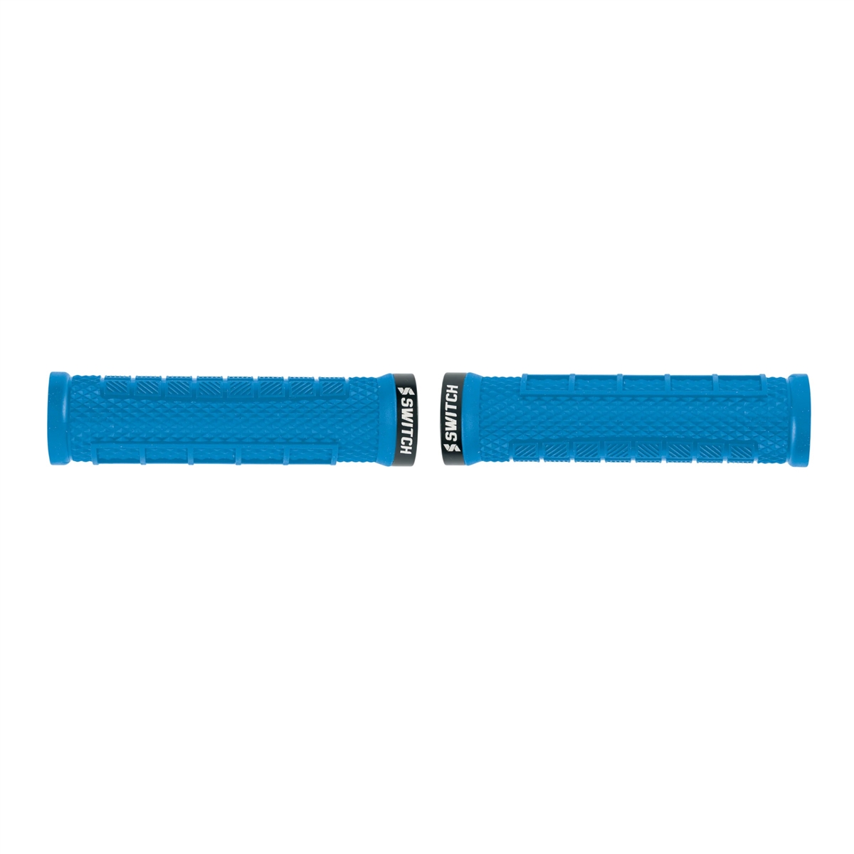 Paar MTB-Griffe Slide 130mm Durchmesser 31mm Blau