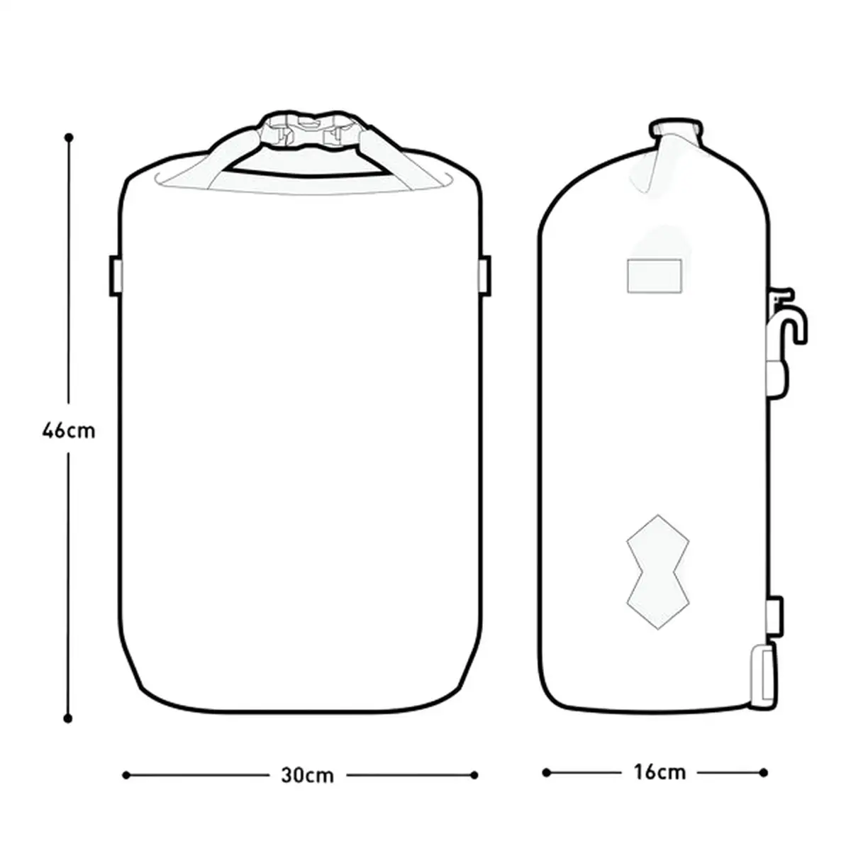 Borsa Laterale/portatile WP 25 Nero #3