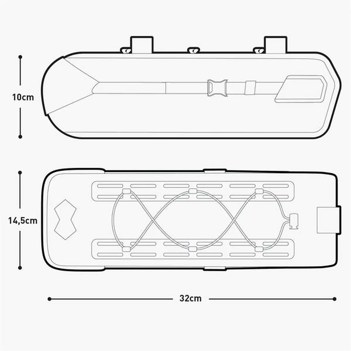 Borsa Da Manubrio Aero Bar Pack WP 5 Nero #4