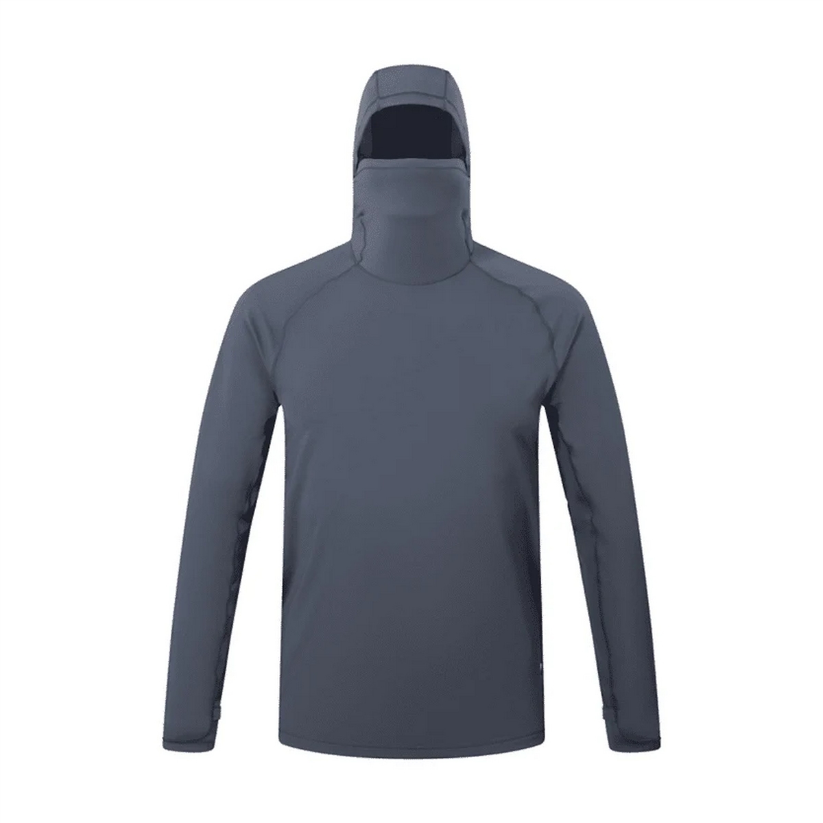 Felpa MTB Uomo AllTrack Roam Scuba con Cappuccio Grigio Taglia S