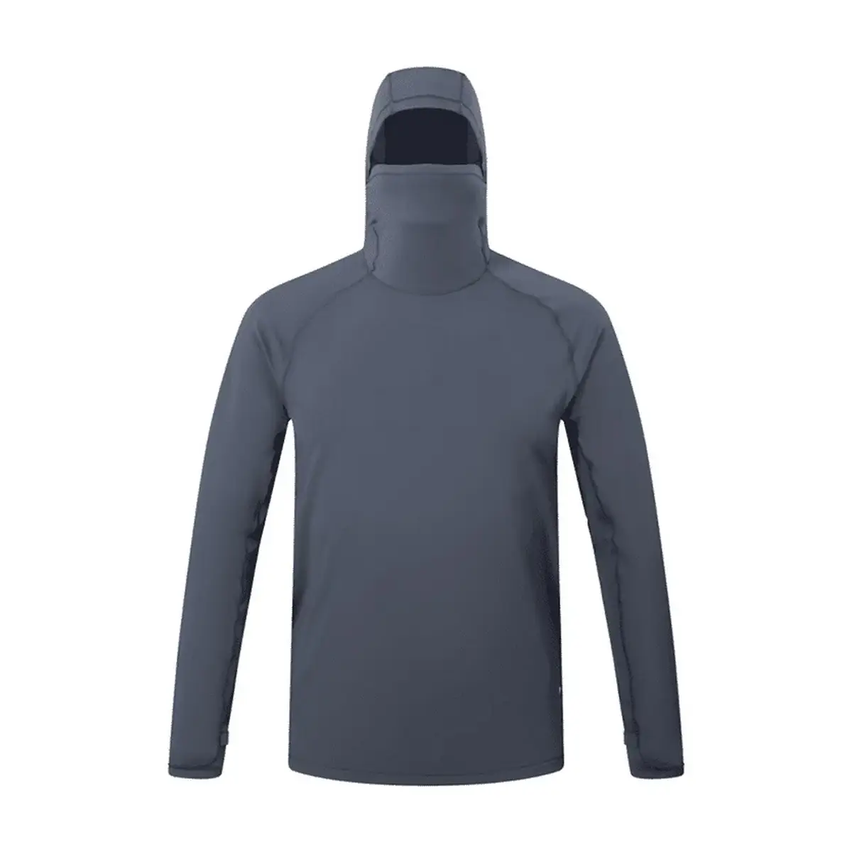 Felpa MTB Uomo AllTrack Roam Scuba con Cappuccio Grigio Taglia S - image