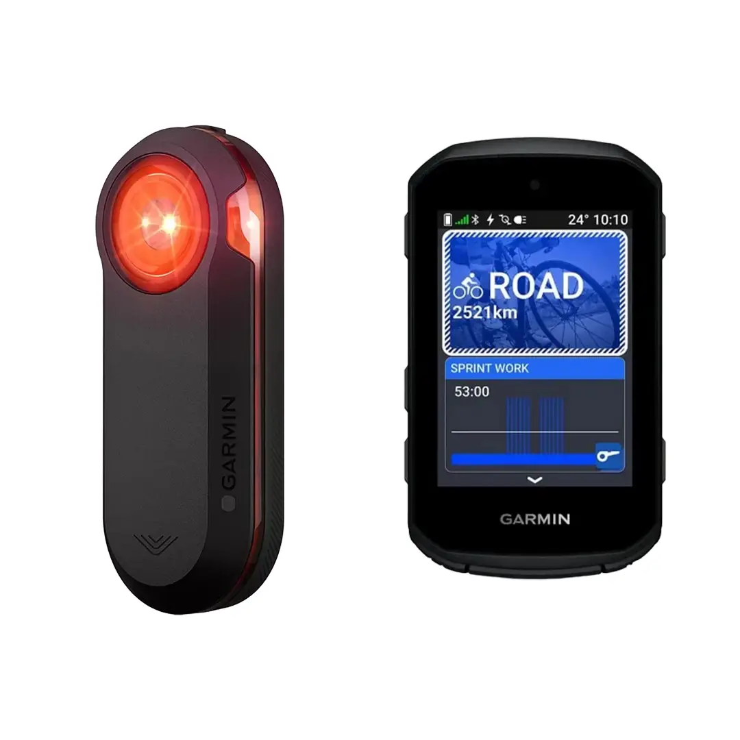 Ciclocomputador GPS Edge 550 + Radar Varia RTL515 - image
