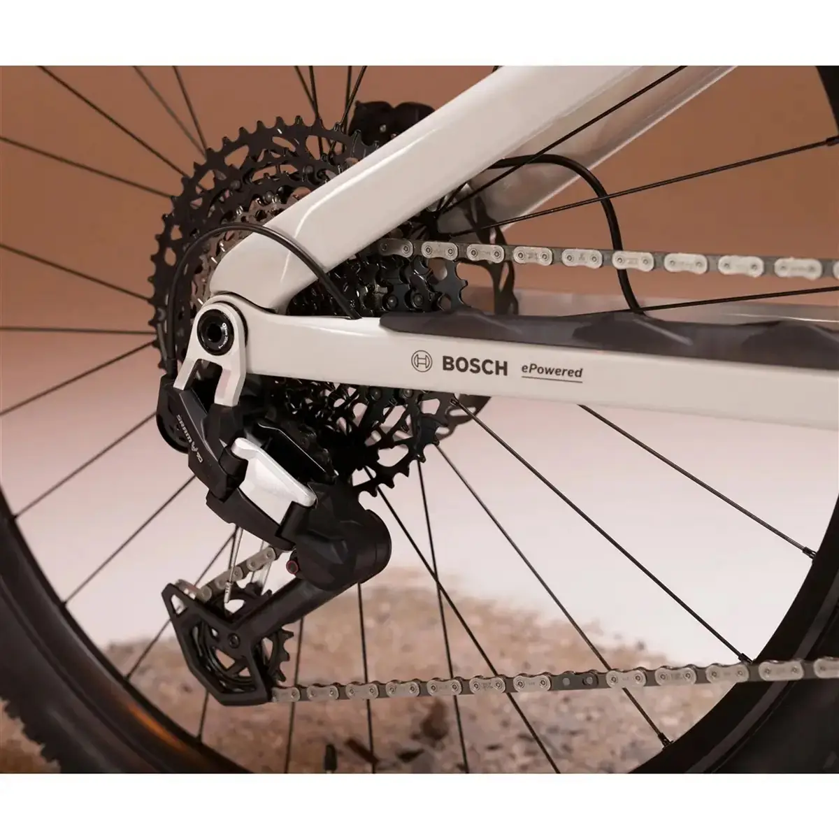 Sierra Race 29'' 160mm 12V 800Wh Bosch Performance Line CX Bianco 2027 Taglia S #3
