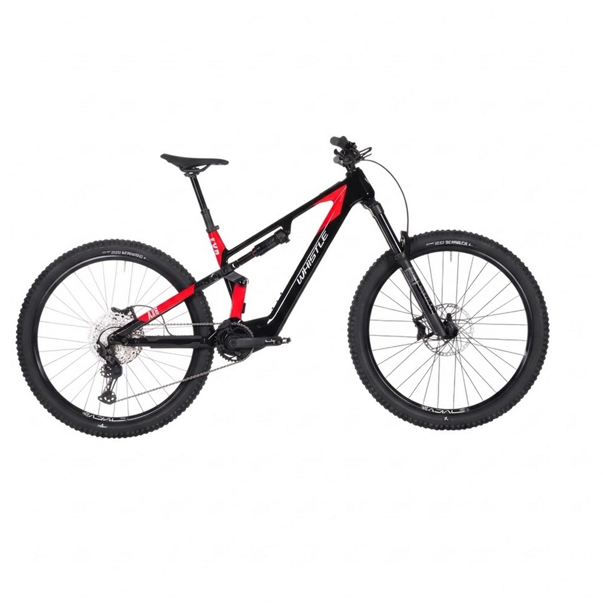 AXR CA 5.7 29'' 160mm 12V 800Wh Avinox M2S Nero/Rosso Taglia S