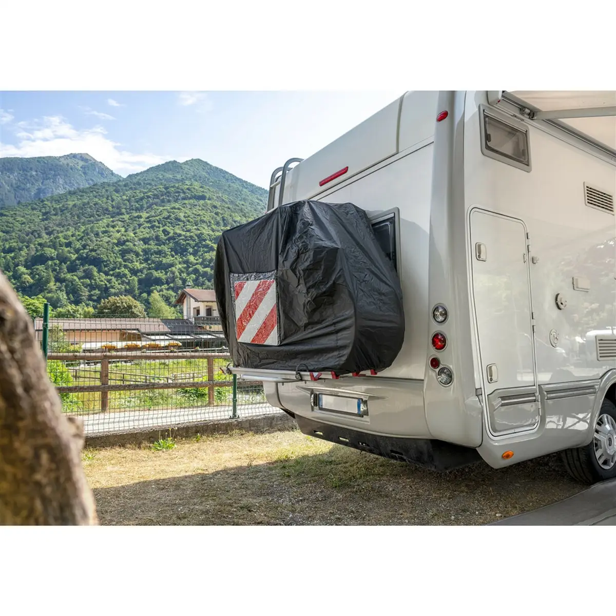 Telo Copribici Per Portabici Camper e Roulotte 2 Bici #1