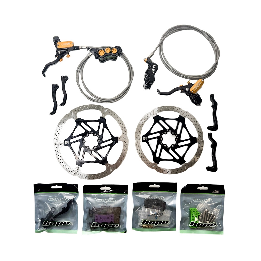 Kit freni EVO V6Ti Mono Edition Set 220/200mm