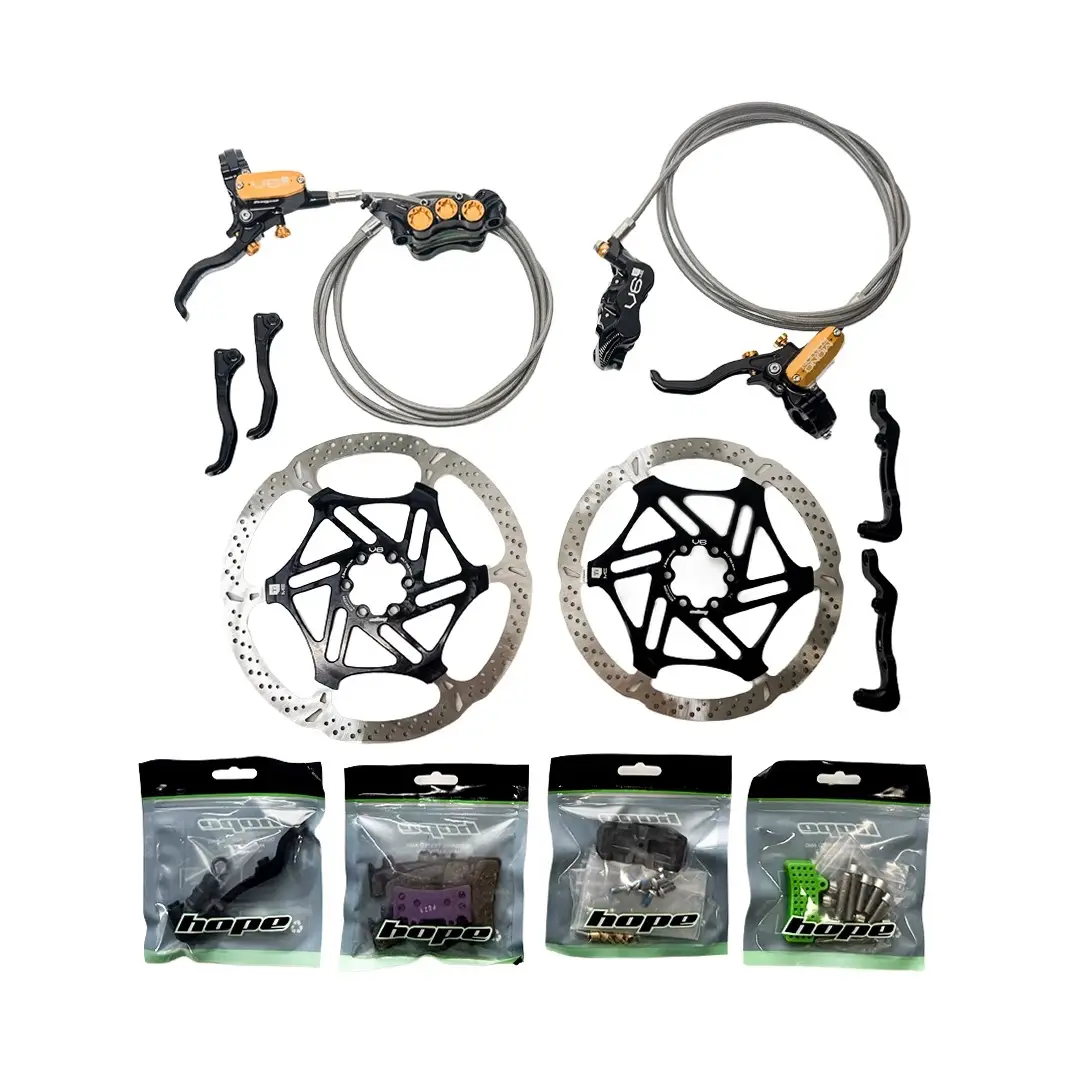 Kit freni EVO V6Ti Mono Edition Set 220/200mm - image