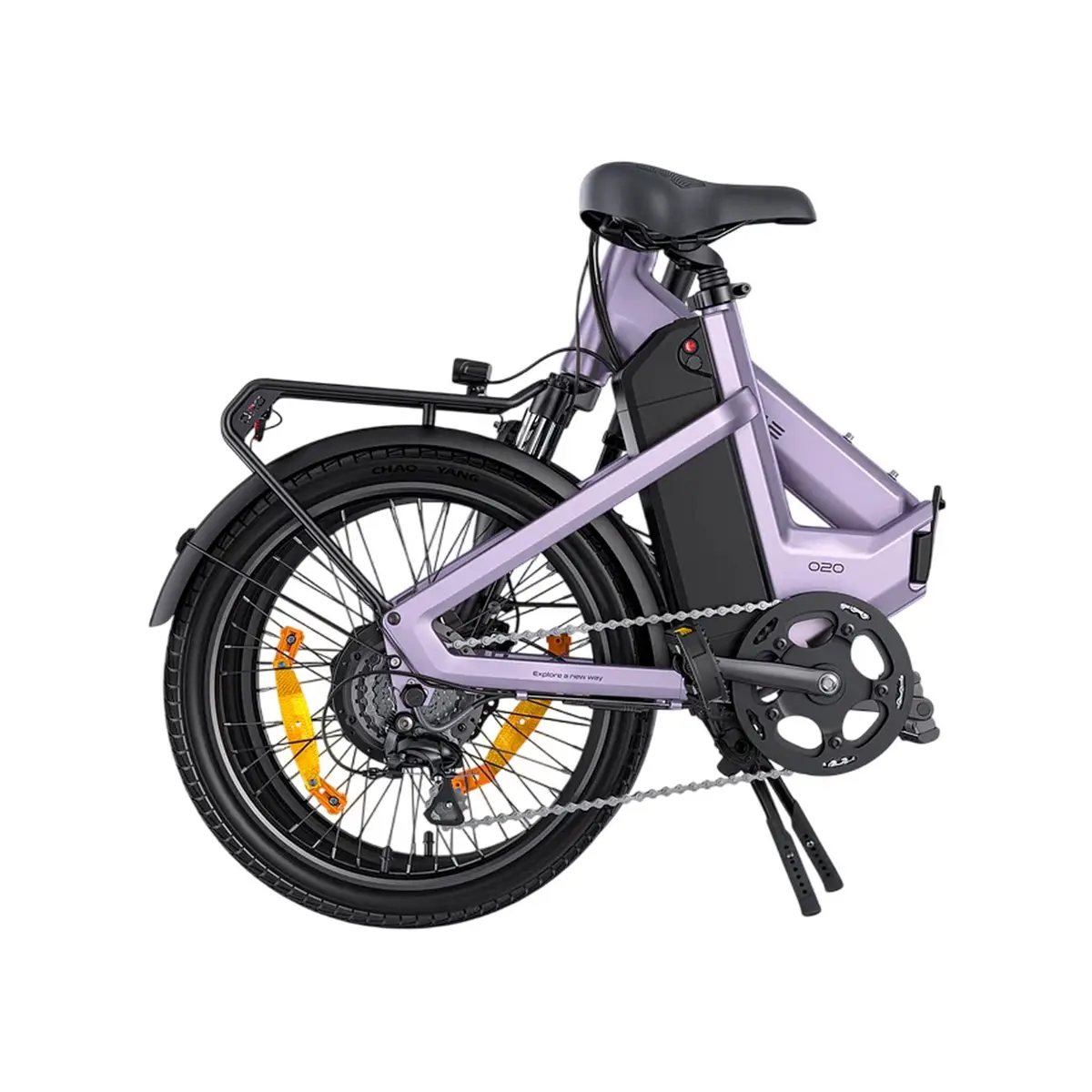 Bici Pieghevole O20 Boost 20'' 8v 720Wh Viola Taglia Unica #3