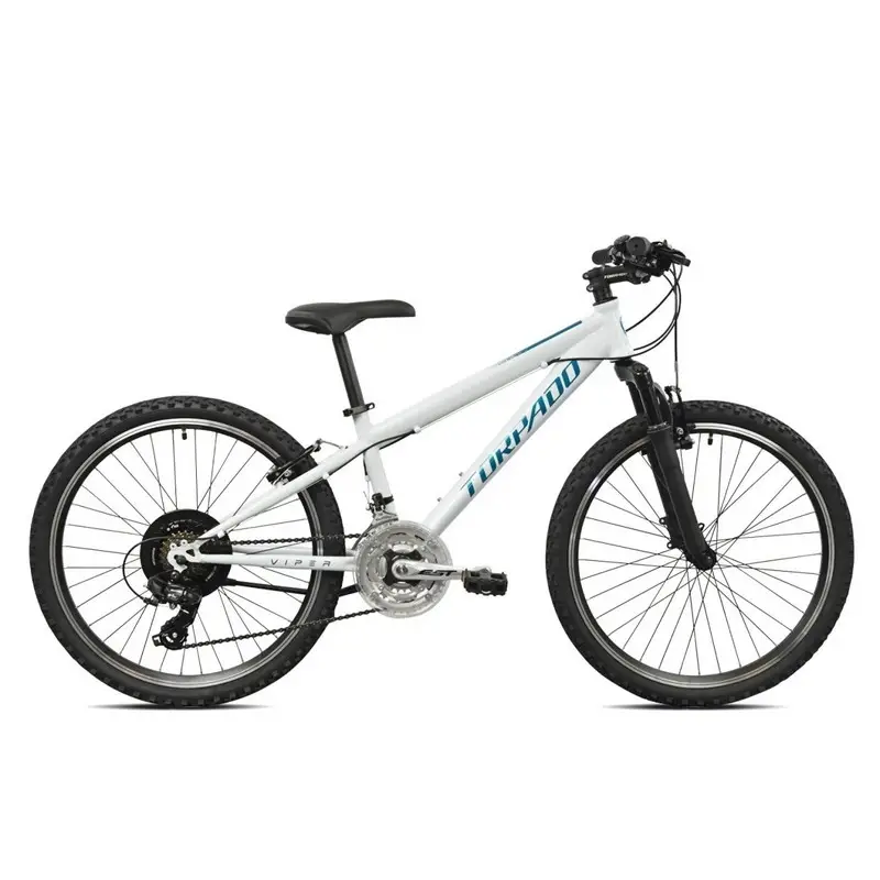 Bici MTB Bambino 9-11 Anni 24'' Viper 3x7v Bianco - image