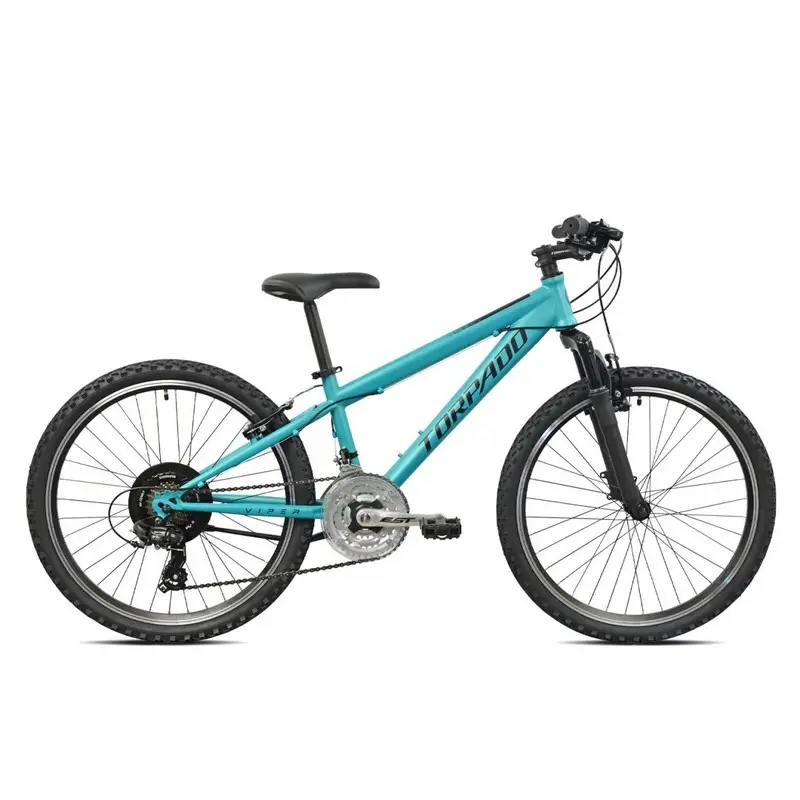 Bici MTB Bambino 9-11 Anni 24'' Viper 3x7v Acquamarina - image