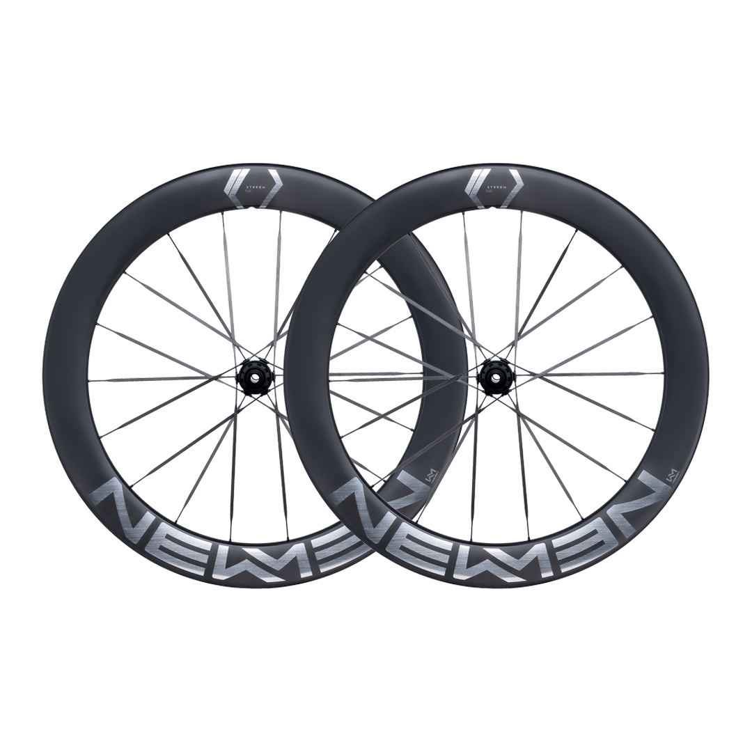 Par de Rodas Streem Sprinter VONOA Disco Centerlock Tubeless PP12/100 - 12/142mm HG 11/12v Prateado