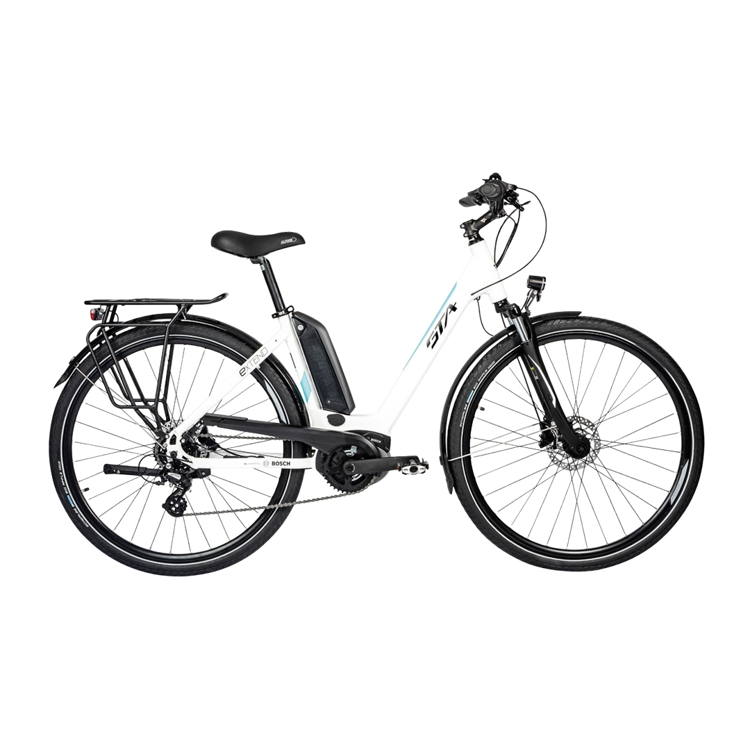 EXTEND 28'' 8v 400Wh Bosch Active Line Plus Gen3 Blanco Talla S