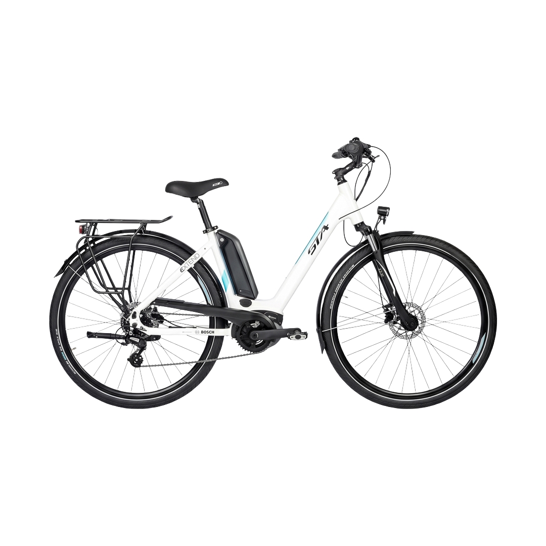 EXTEND 28'' 8v 400Wh Bosch Active Line Plus Gen3 Bianco Taglia S