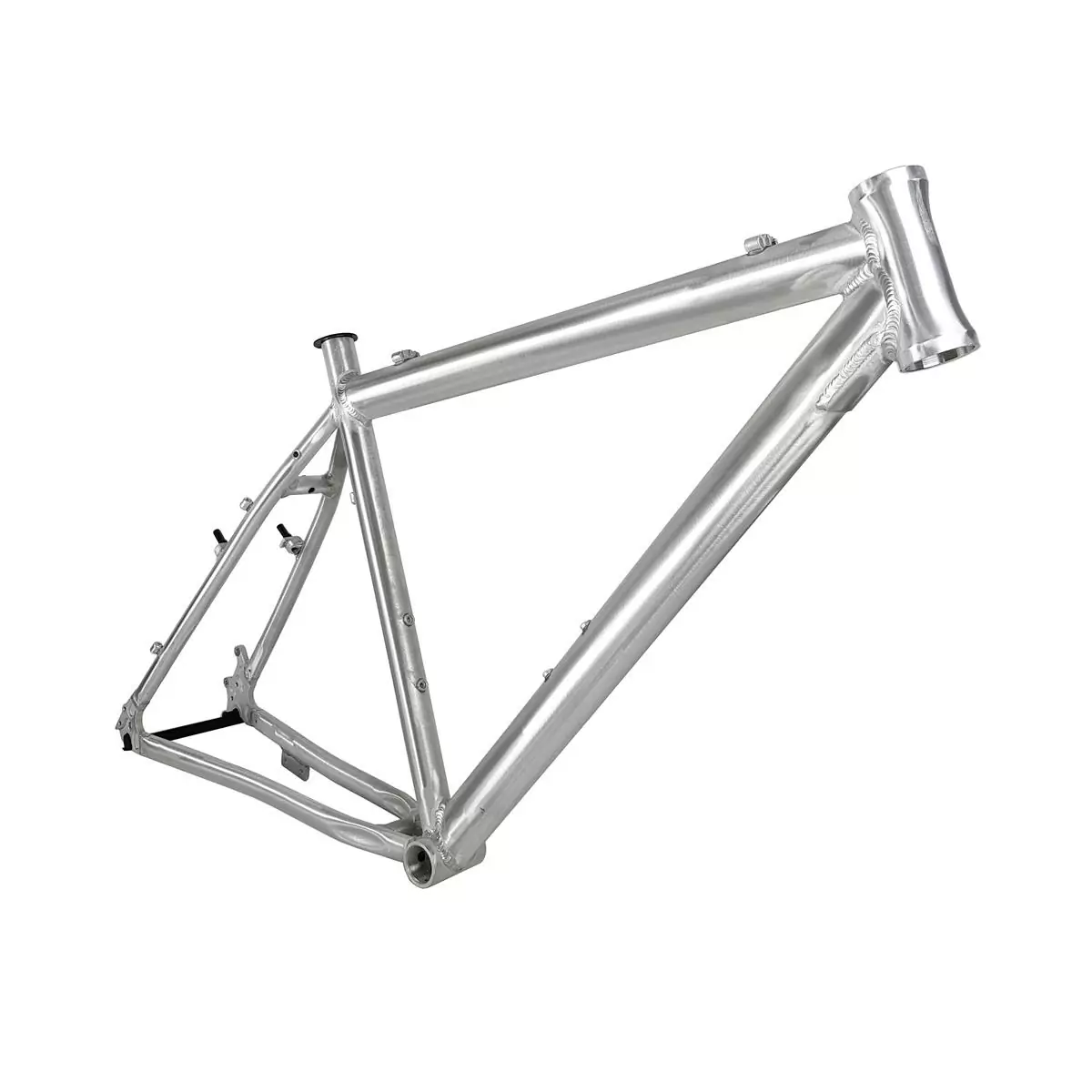 28'' City-/Trekking-Rahmen Raw Alluminium Für Scheibenbremse (IS)/V-Brake - image