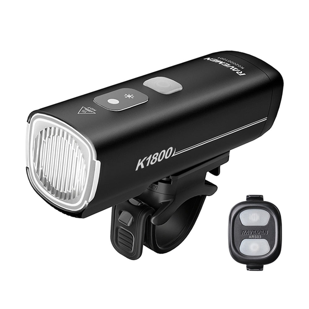 Luz delantera K1800 a la noche Monta