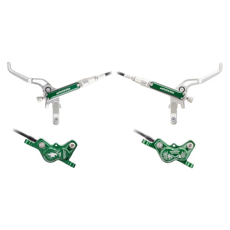 Direttissima Green Forest Limited Edition Disc Brake Pair polimeric plastic Hose 5.5mm