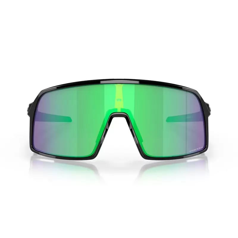 Sutro S Polished Black Glasses Prizm Road Jade Black/Green Lens #1