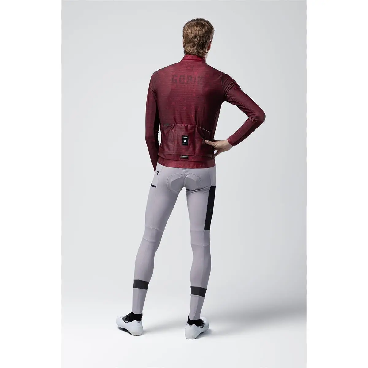 Superhyder 2.0 Rennrad-Trikot Langarm Rot Größe XXS #3
