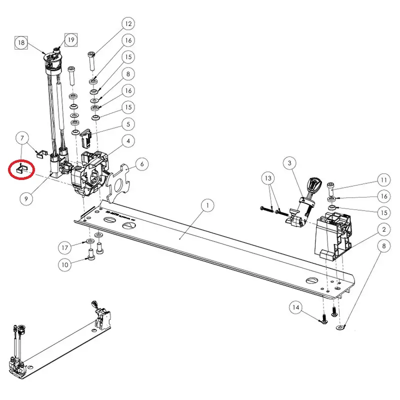 Clip Di Fissaggio Porta Di Carica BES3 Stereo Hybrid ONE22/44/77 2022-2026 #1