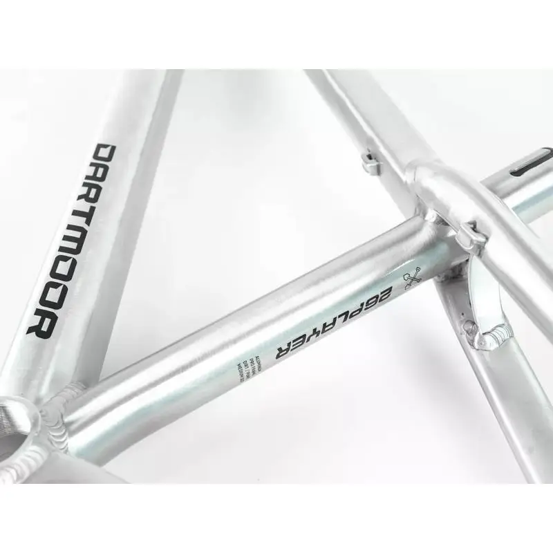 Cadre Dirt Two6Player Pro 26'' Glossy Brushed Silver 2027 Taille L #3