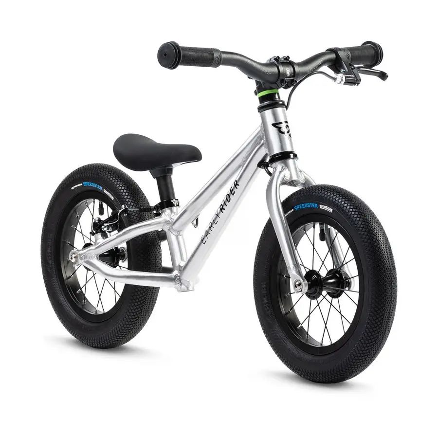 Bicicletta Pedagogica Charger 12'' 2-4 Anni Brushed Aluminium - image