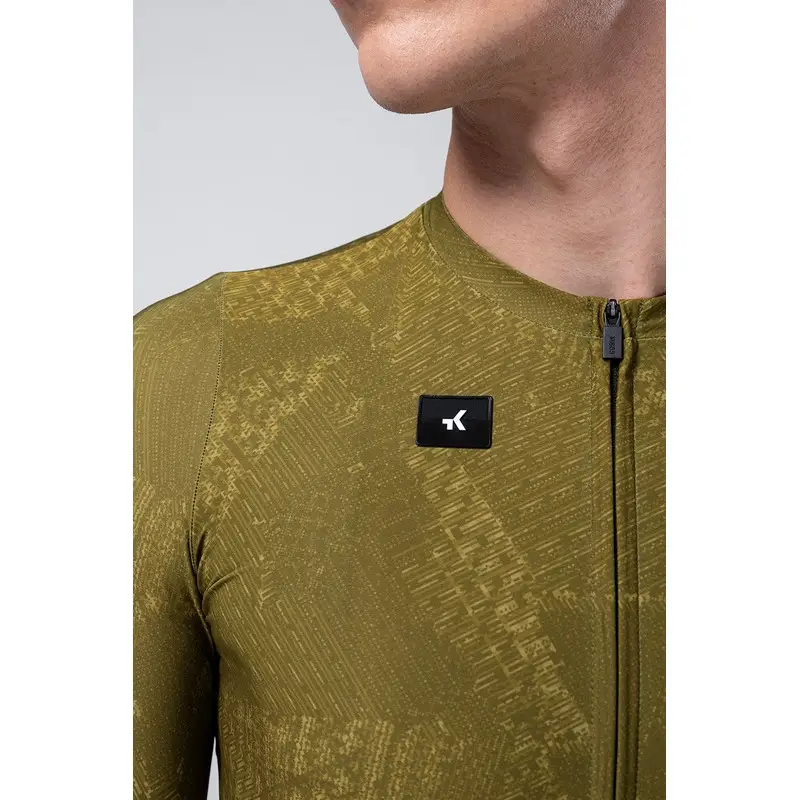 Vanquish Leichtes Langarm-Straßenjersey Datum Größe M #1