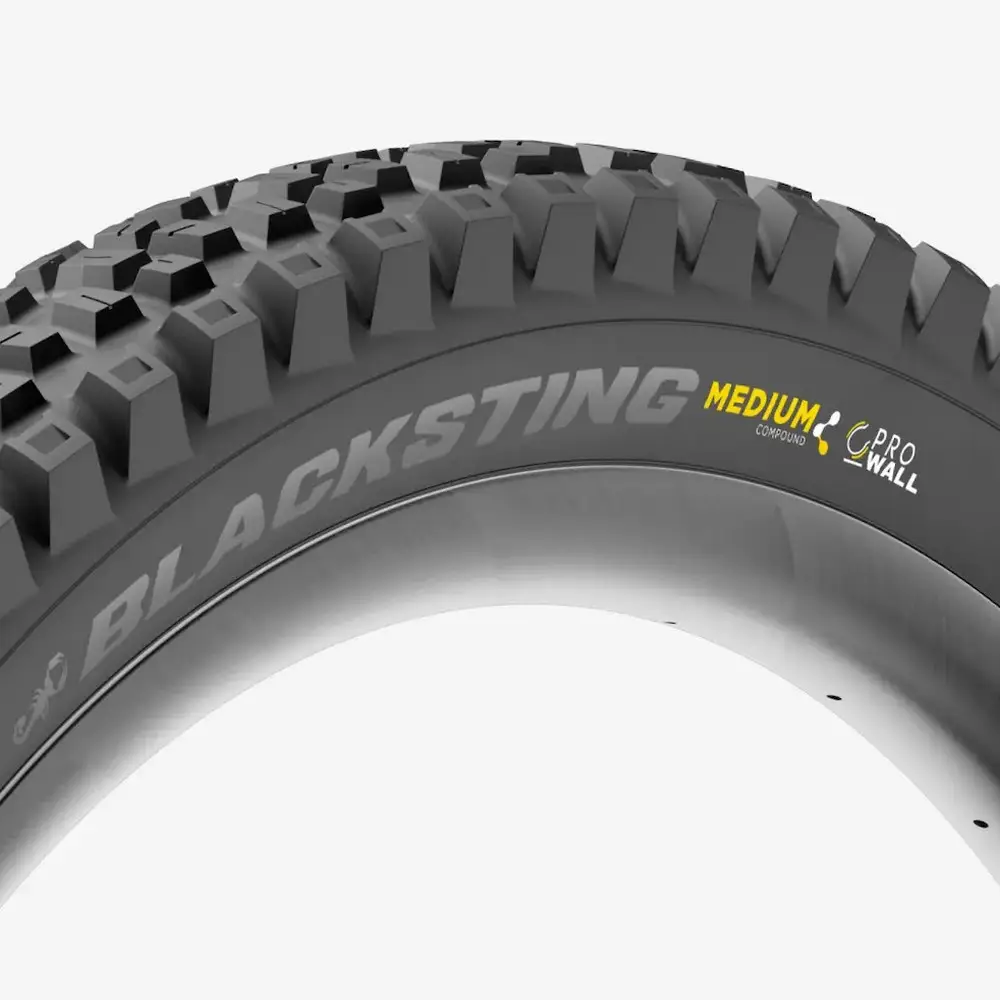 Copertone MTB Scorpion BLACKSTING ProWALL Medium 60 TPI Silver 27.5x2.40'' - image