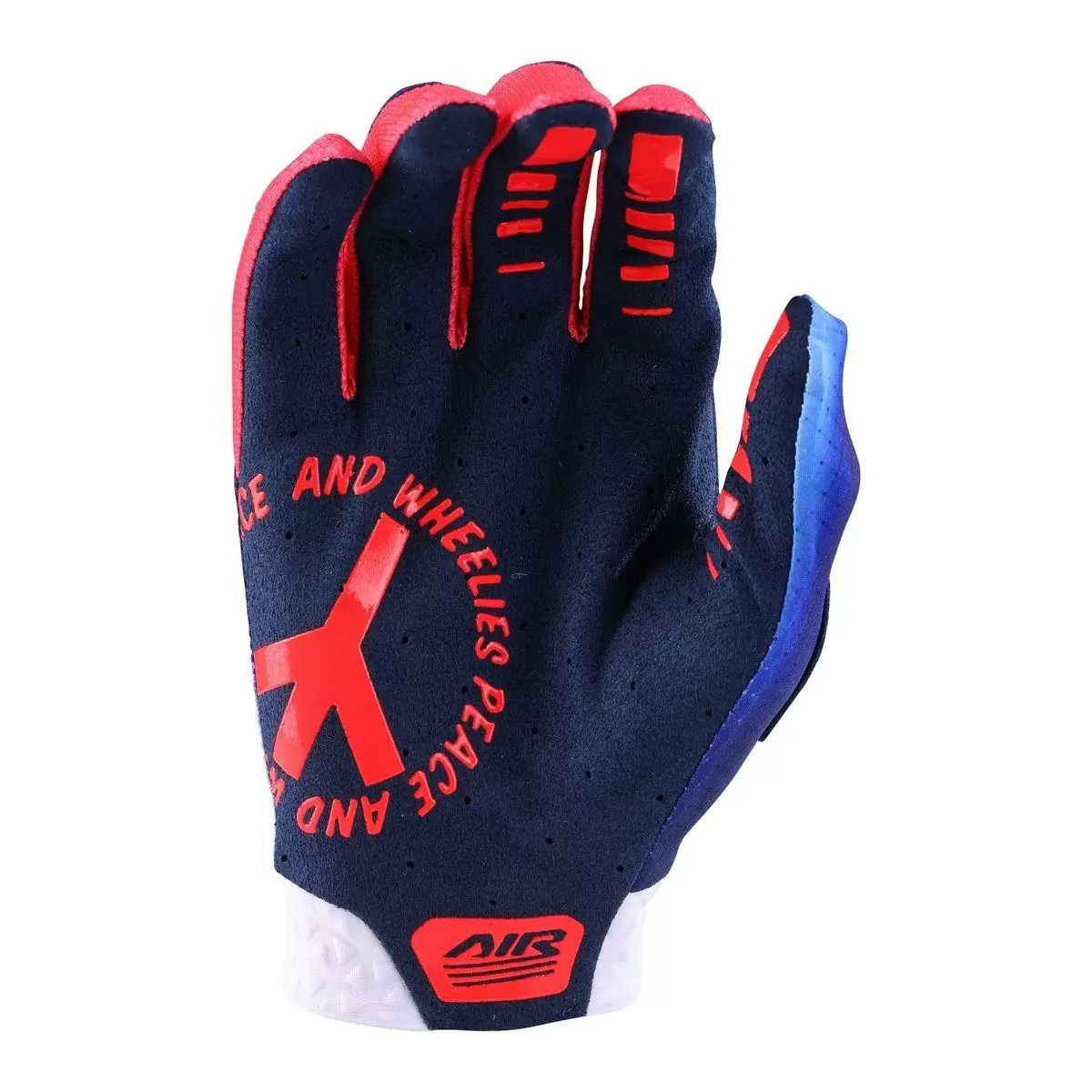 Guanti MTB Air Glove Lucid Blu/Rosso Taglia S #2