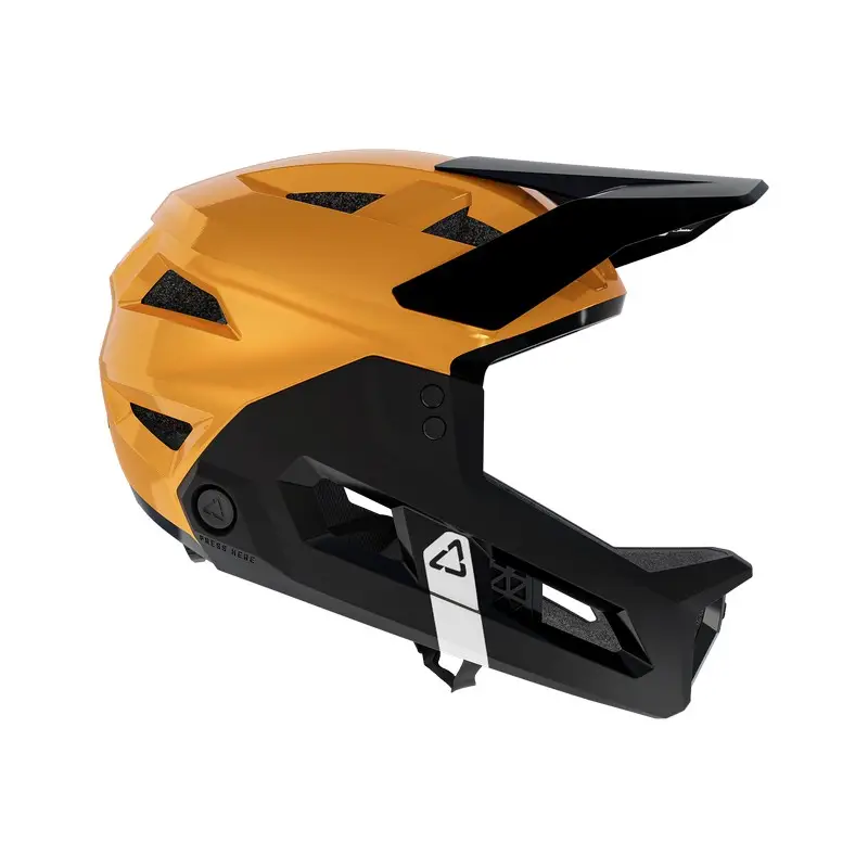Casco MTB Integrale Bambino Enduro 2.0 Mentoniera Rimovibile Giallo Taglia XS (50-54cm) #1