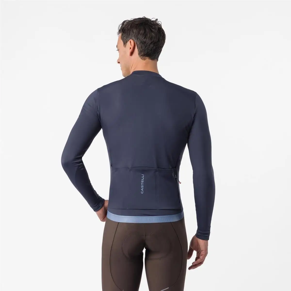 Maglia Strada Maniche Lunghe Espresso Thermal 2 Twilight Blue Taglia XS #1