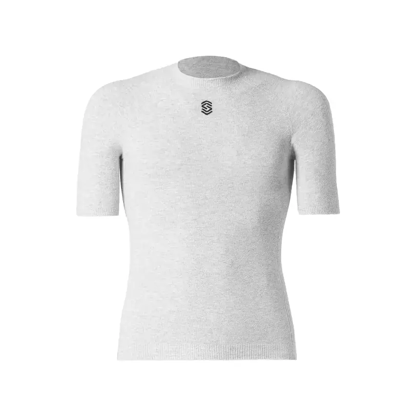 Camiseta Térmica Stay Warm Cuello Redondo Manga Corta Gris Talla XS/S #1