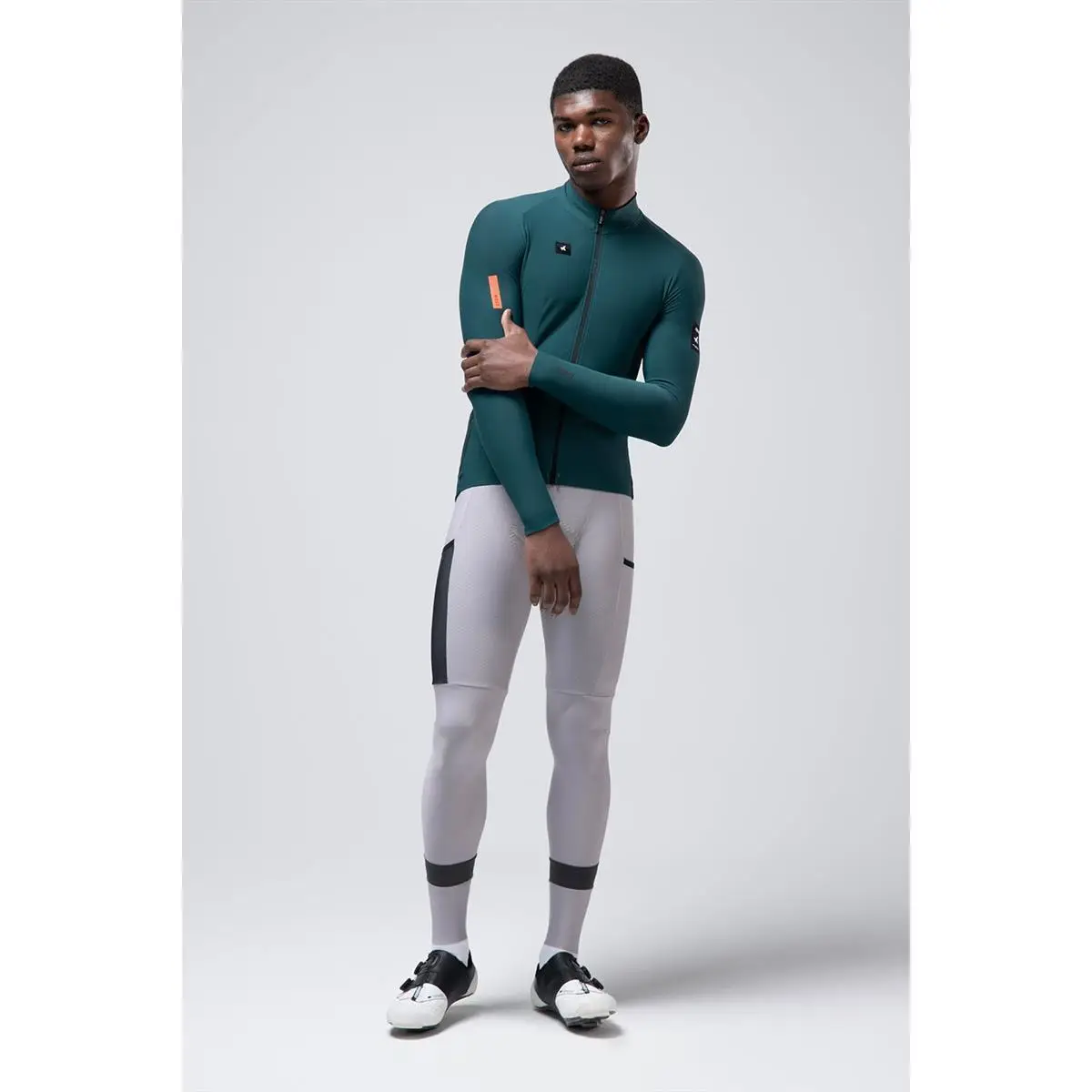 Maglia Strada Manica Lunga Pacer Solid 2.0 Verde Taglia XXS #2