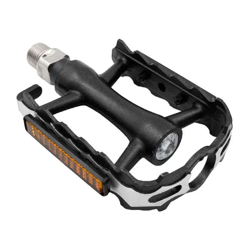 MTB -Pedale im schwarzen Aluminium - Wurfkugeln (OEM) 105x82x23 mm - image