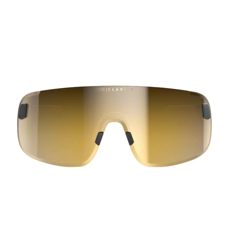 Occhiali Elicit Uranium Black Lente Clarity Road Partly Sunny Gold #1