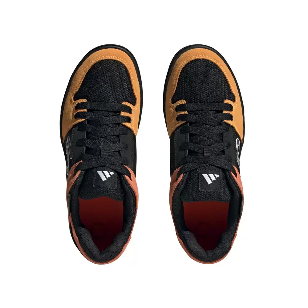 MTB Flat Freerider Shoes Black/Orange Size 43 #2