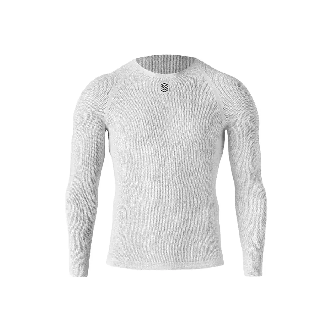 PRIMO Thermo Dry Pro Langarmshirt Perlgrau Größe XS/S #1