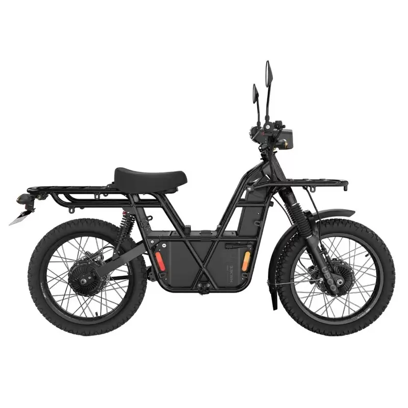 Moto Elettrica 2x2 Adventure Bike Omologabile Nero #1