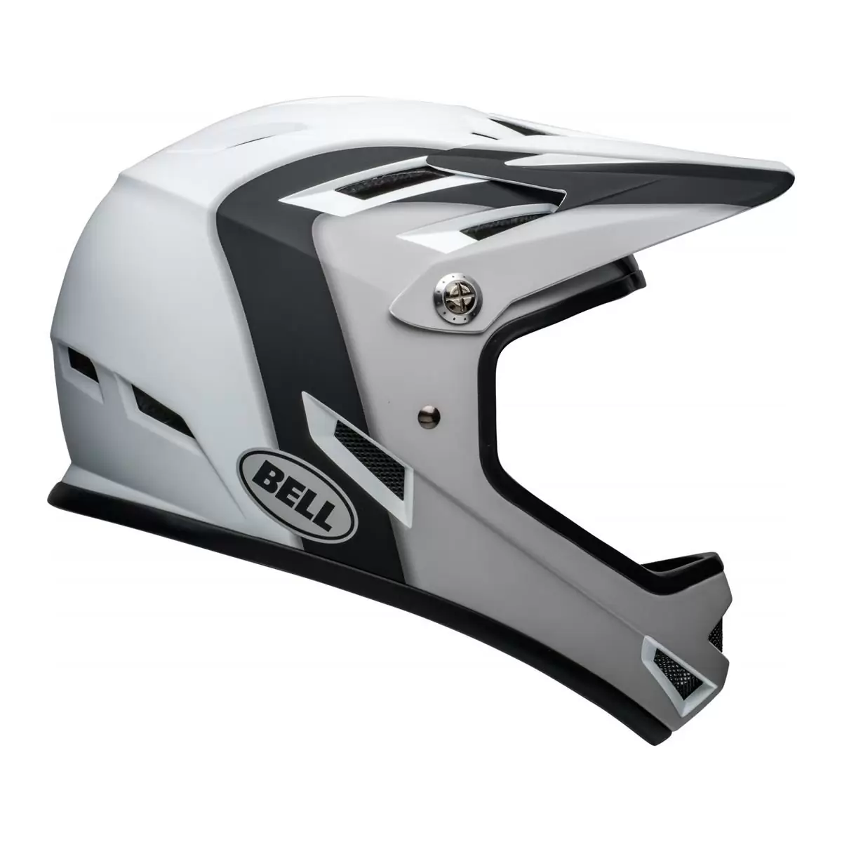 Sanction Full Face Helmet Black/White Size XS (48-51cm) #3